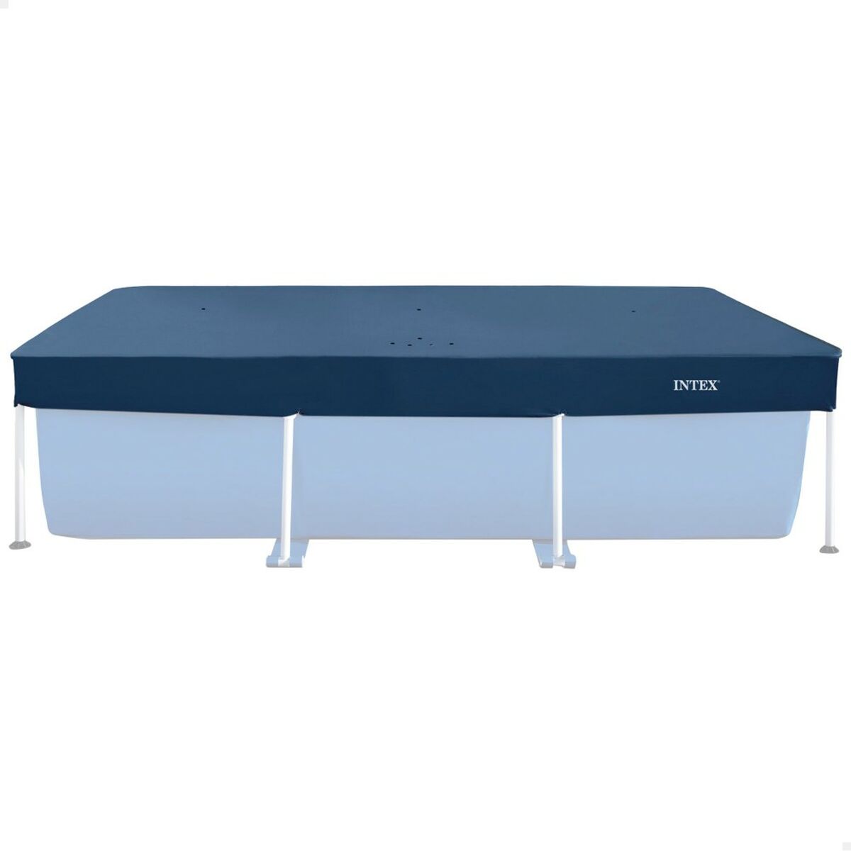 Pool Cover Intex Marinblå 260 x 30 x 160 cm Rektangulär (6 antal) - 8
