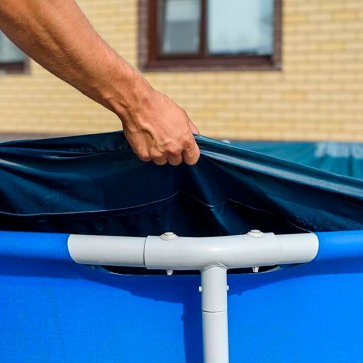 Pool Cover Intex Marinblå 260 x 30 x 160 cm Rektangulär (6 antal) - 3