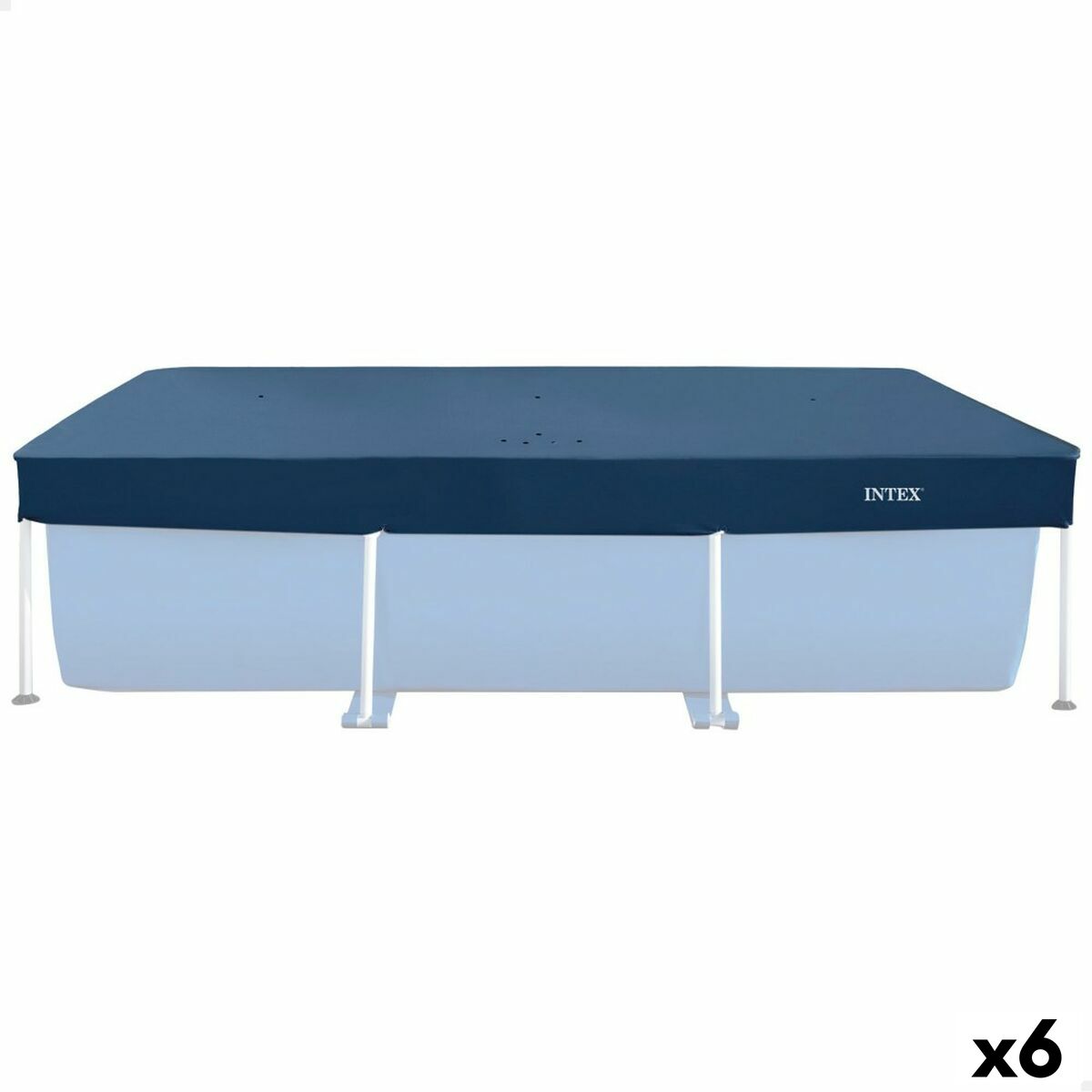 Pool Cover Intex Marinblå 260 x 30 x 160 cm Rektangulär (6 antal) - 7