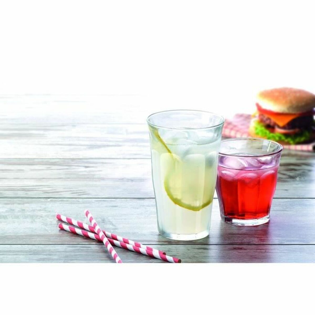Glasset Duralex Glas Transparent (Renoverade A) - 6