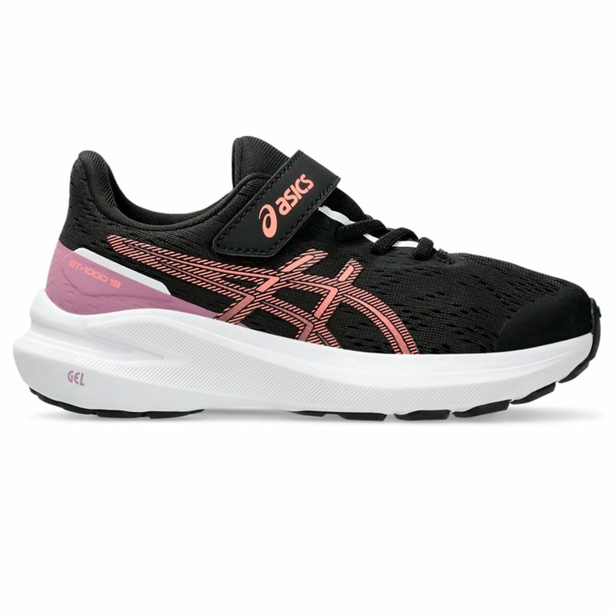 Sportskor för barn Asics Gt-1000 13 Ps Svart
