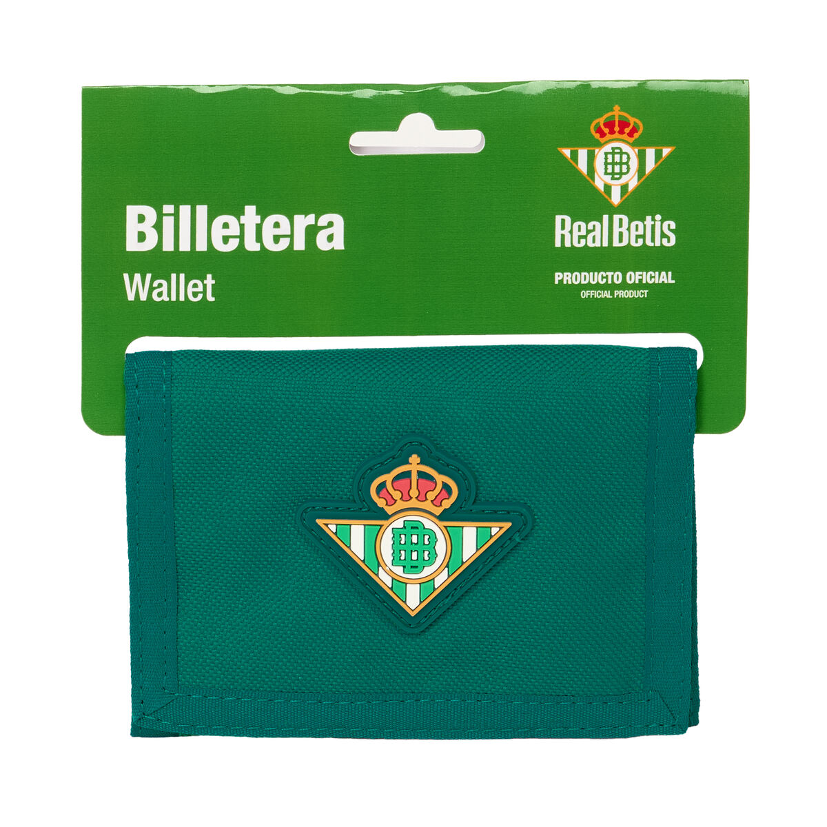 Plånbok Real Betis Balompié Grön Turkosgrön 12,5 x 9,5 x 1 cm