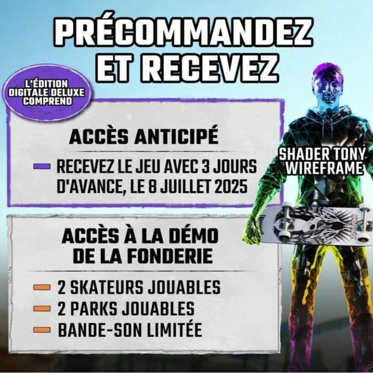 PlayStation 5 Videospel Activision Tony Hawk's Pro Skater 3+4 - 2