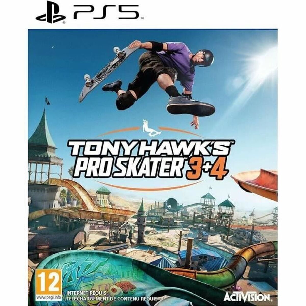PlayStation 5 Videospel Activision Tony Hawk's Pro Skater 3+4