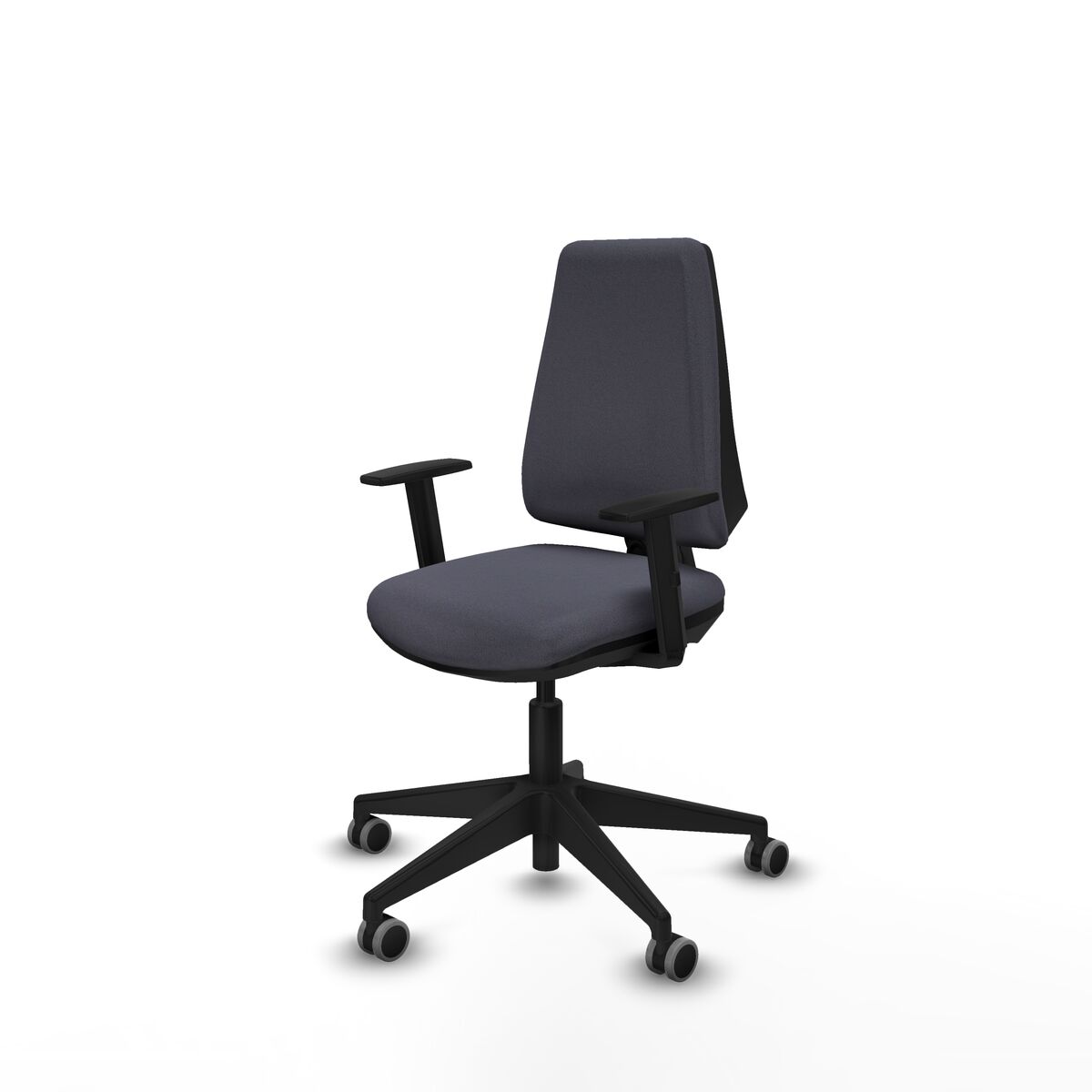Kontorsstol Elche CP bali Piqueras y Crespo B1D066G Mörkgrå - 2
