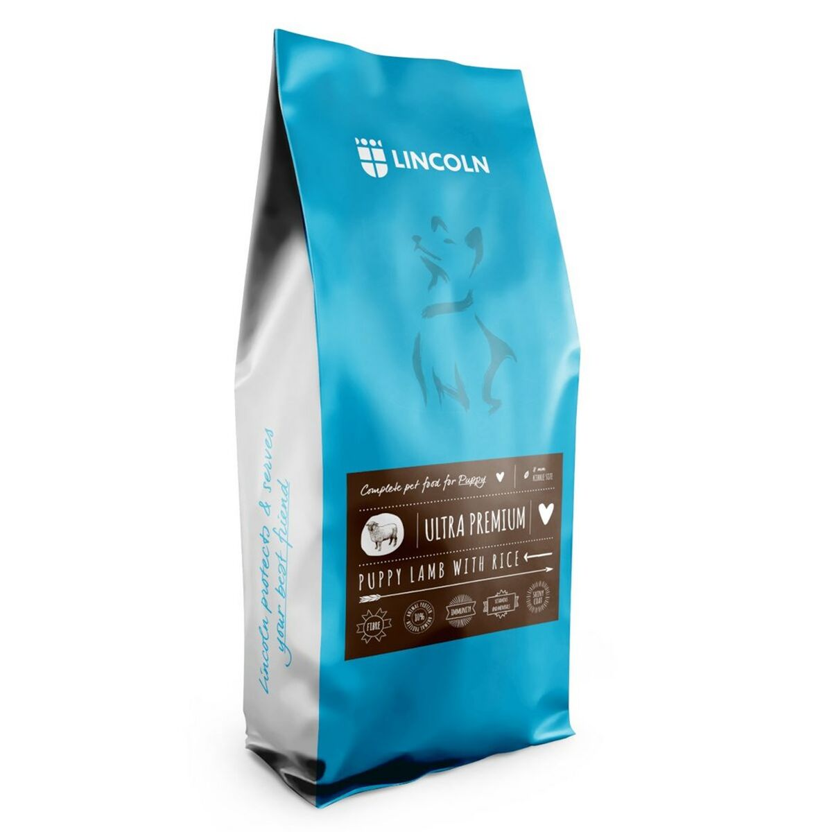 Foder Lincoln Puppy Lamb Lamm 12 kg
