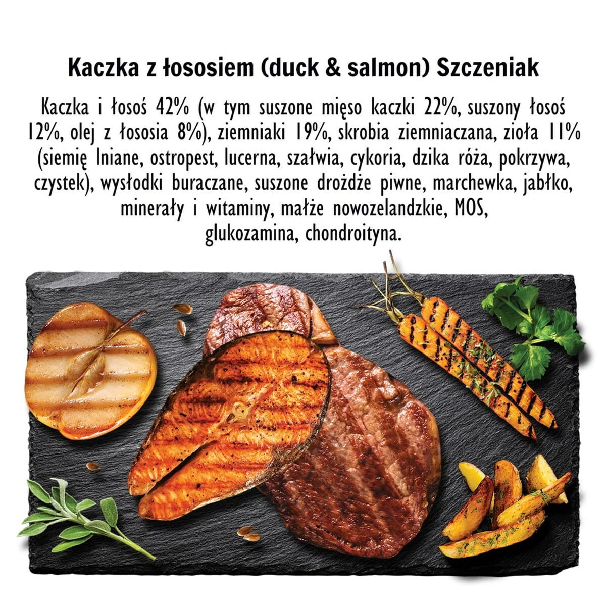 Foder Paka Zwierzaka Puppy Duck Anka 3 Kg - 3