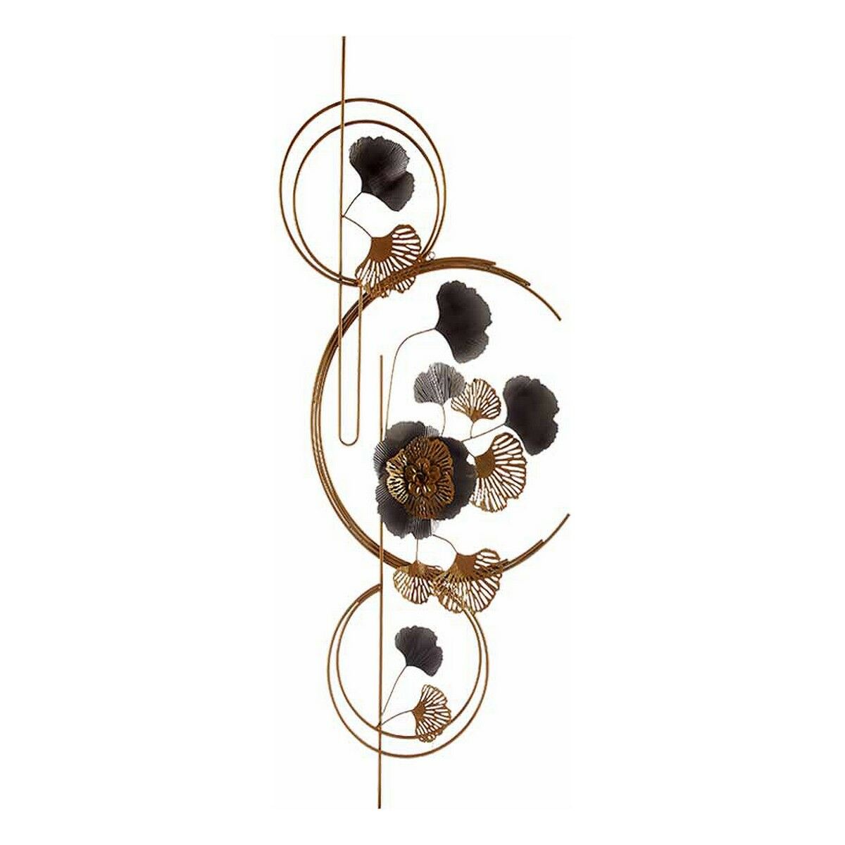 Hängdekoration Gift Decor Koppar Gyllene Metall Virágok 60 x 150 x 7,5 cm För vägg - 4
