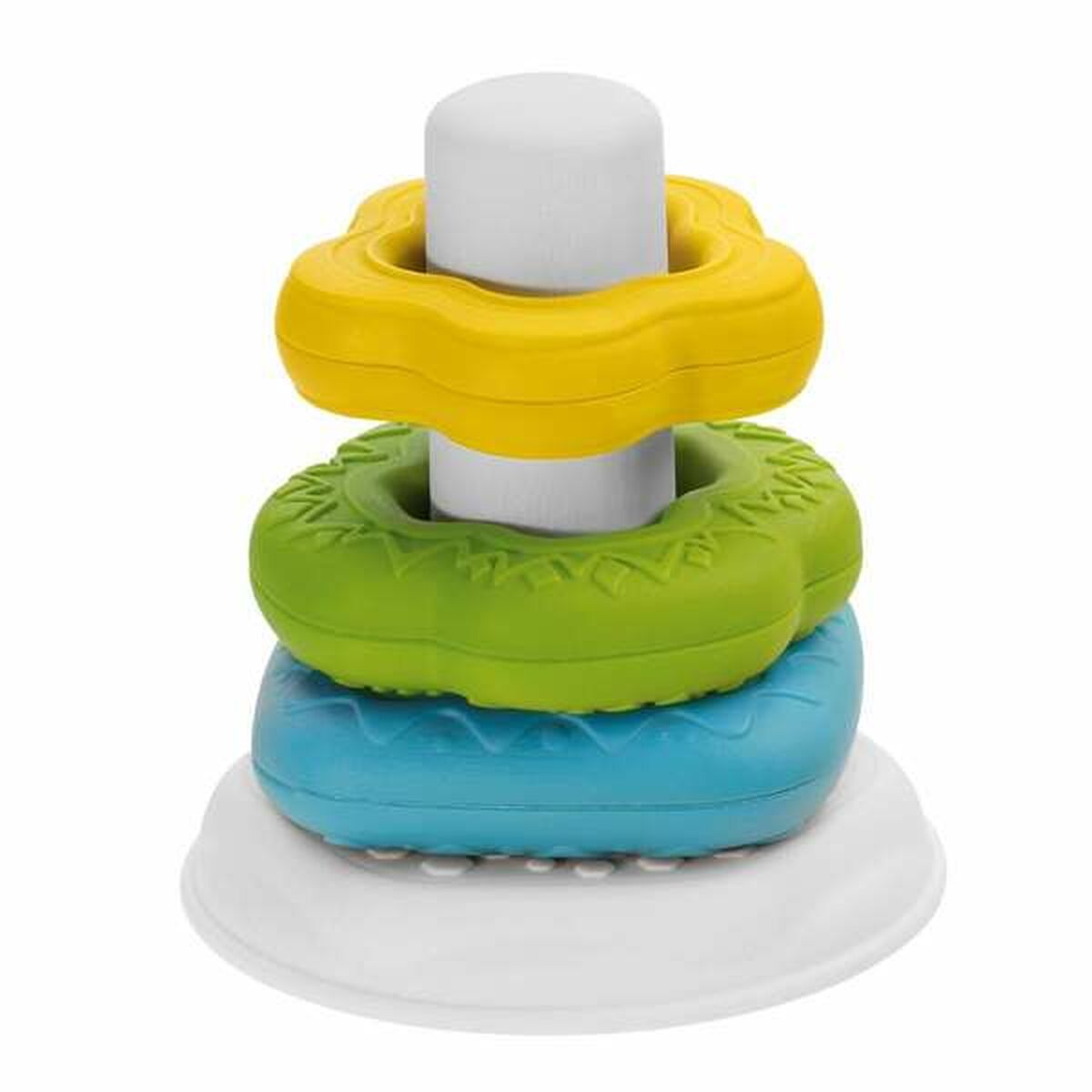 Staplingsbara block Chicco Pyramid Ringar - 13