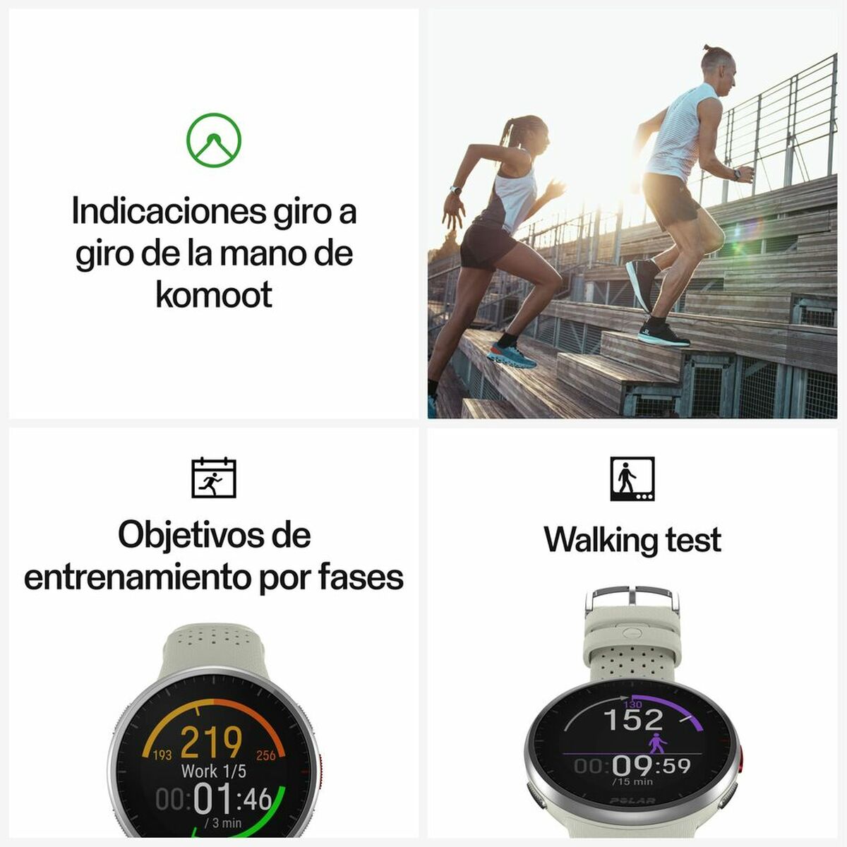 Smartklocka Polar 1,2" - 2