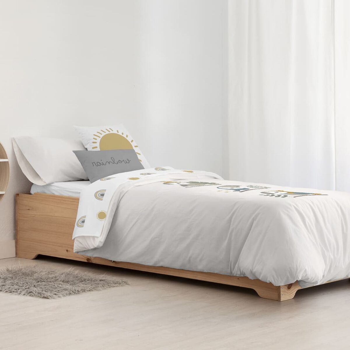 Påslakan Kids&Cotton Esko Vit 175 Trådar 180 x 220 cm - 3