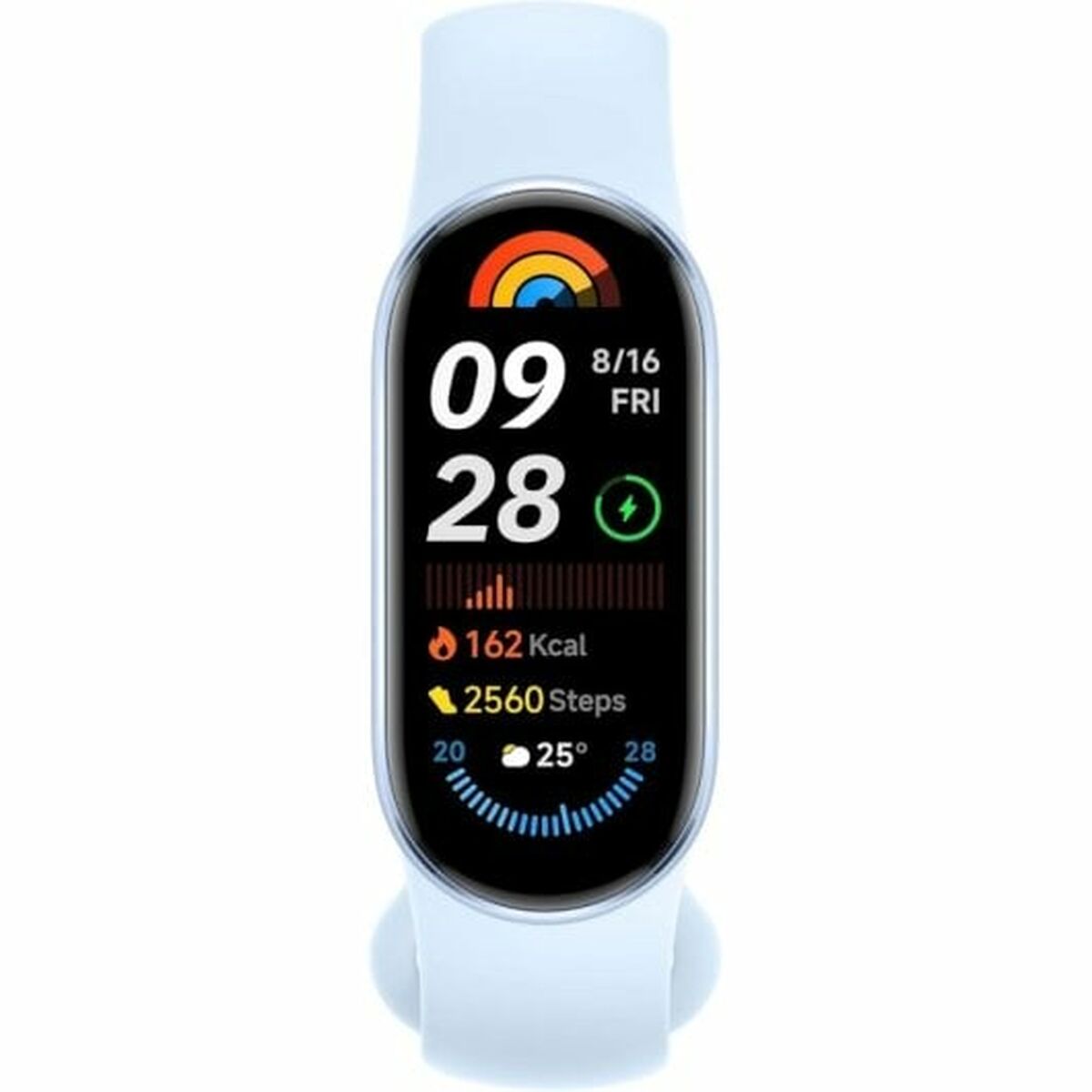 Smartklocka Xiaomi SM BAND9 BL Blå - 2