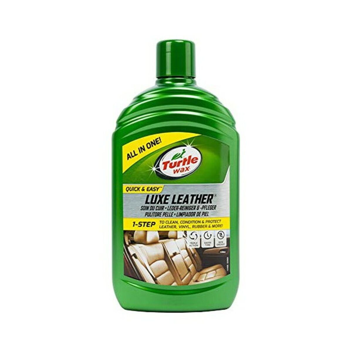 Rengöringsmedel för möbeltyg Turtle Wax TW52869 Luxe Leather 500 ml - 5