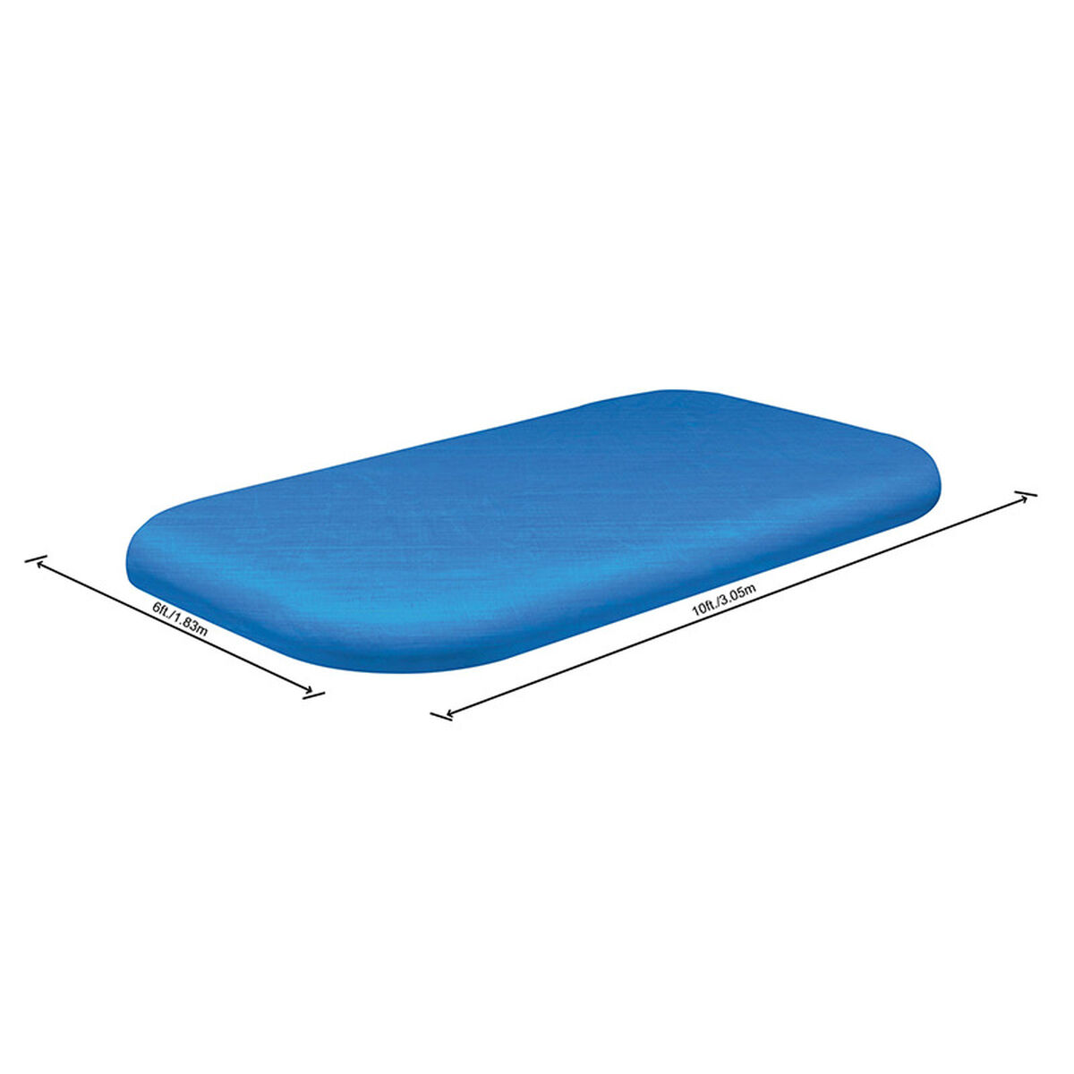 Bestway Omslag Uppblåsbar Pool 340x230 cm Trädgård 58108 - 3