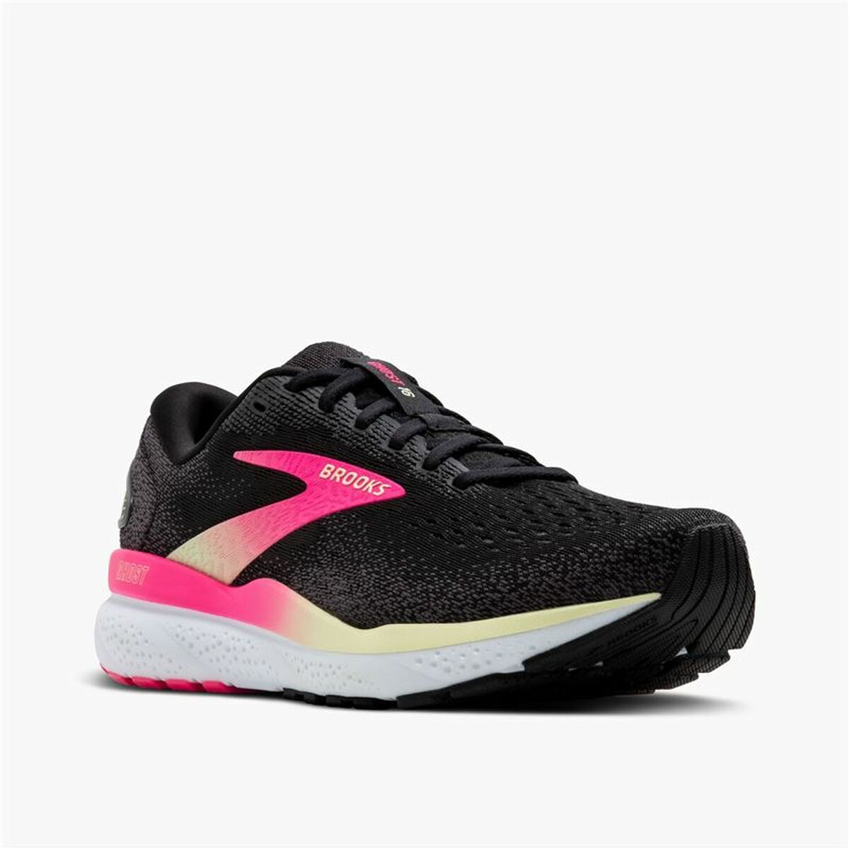 Sportskor Brooks Ghost 16 Svart Rosa Kvinna - 4