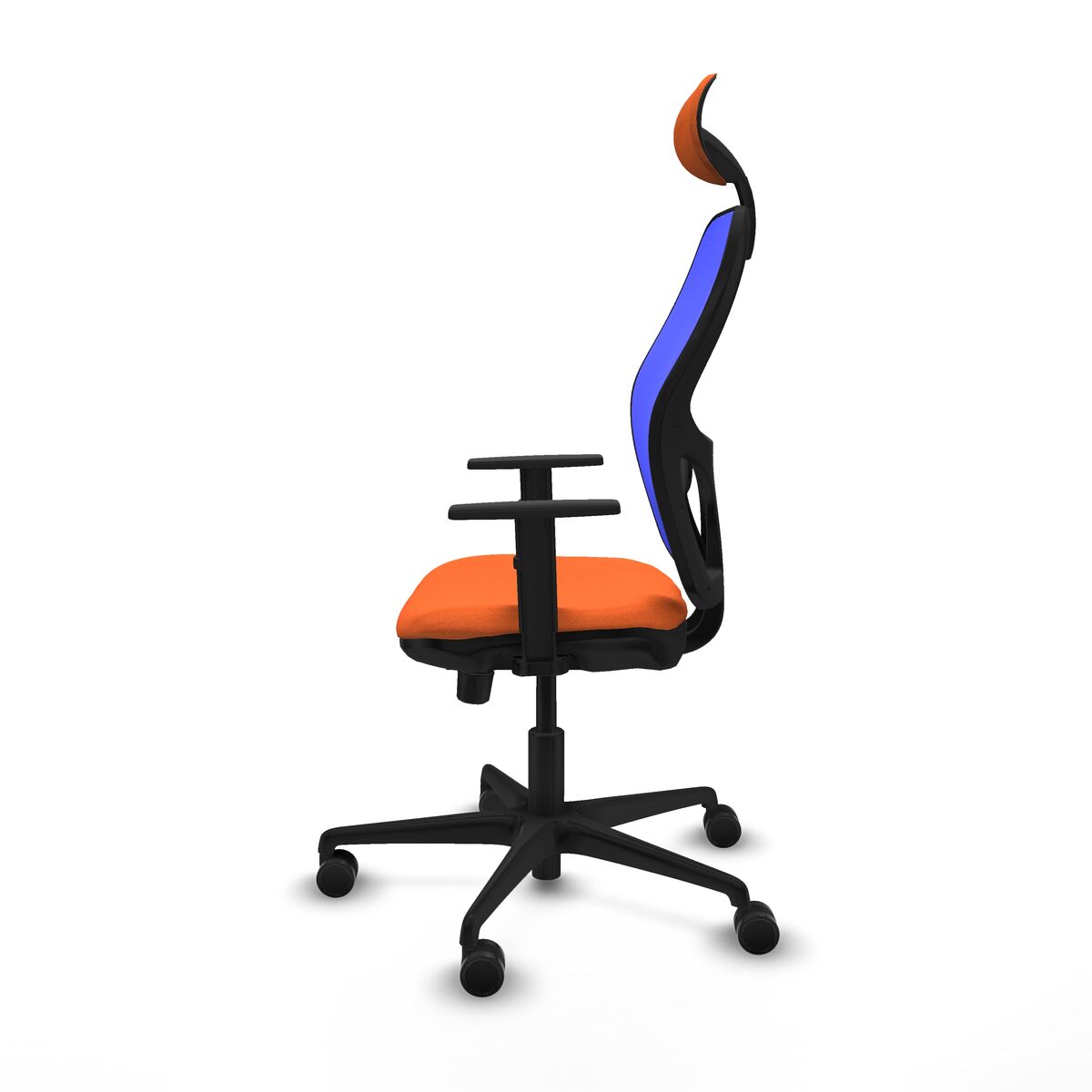 Kontorsstol med nackstöd Jorquera Piqueras y Crespo 1D036N1 Orange - 3