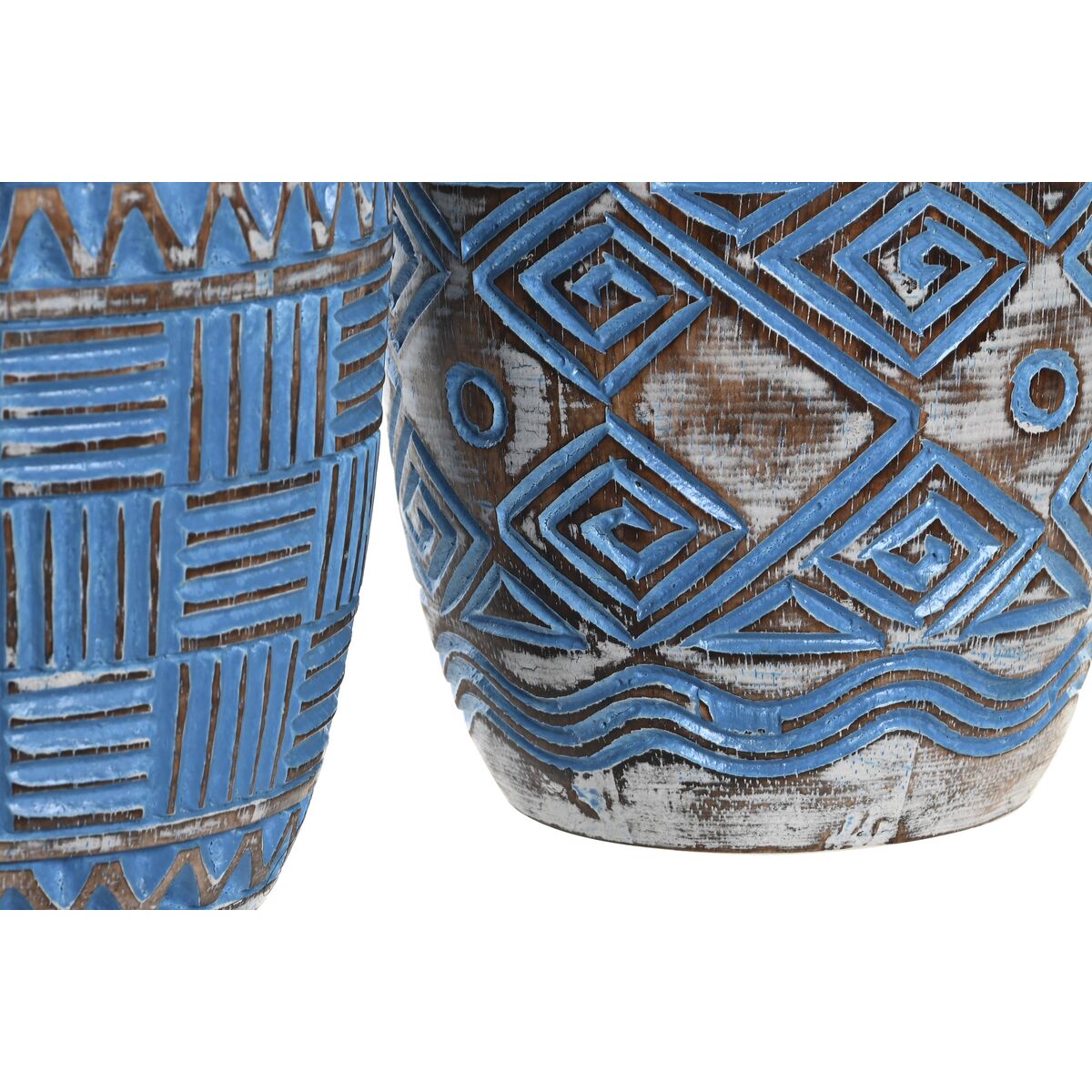 Ljus DKD Home Decor Medelhavs (2 antal) - 2