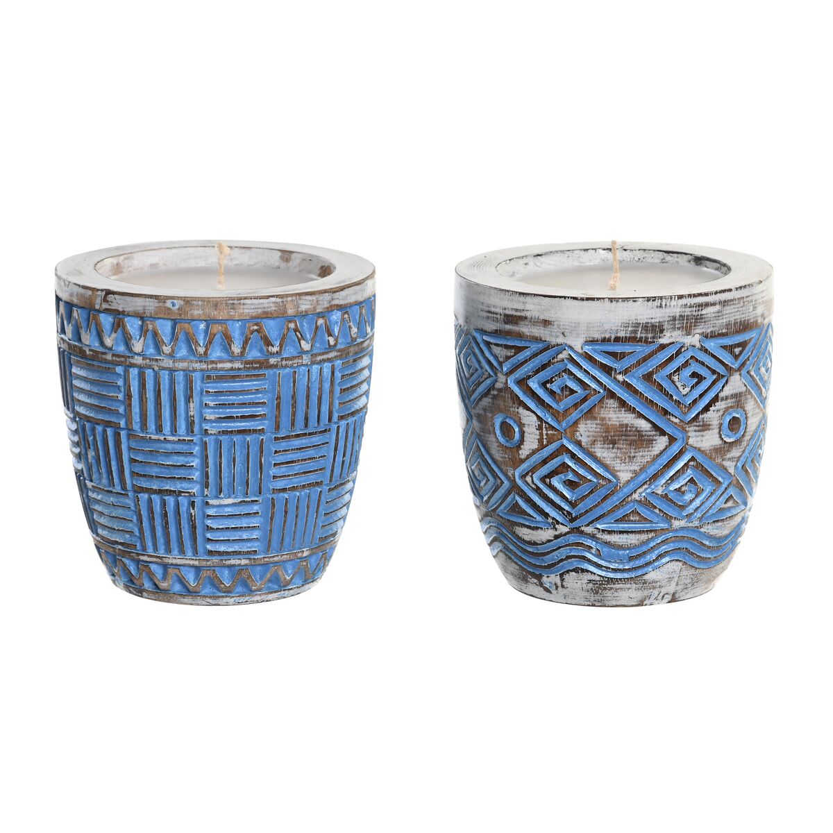 Ljus DKD Home Decor Medelhavs (2 antal) - 3