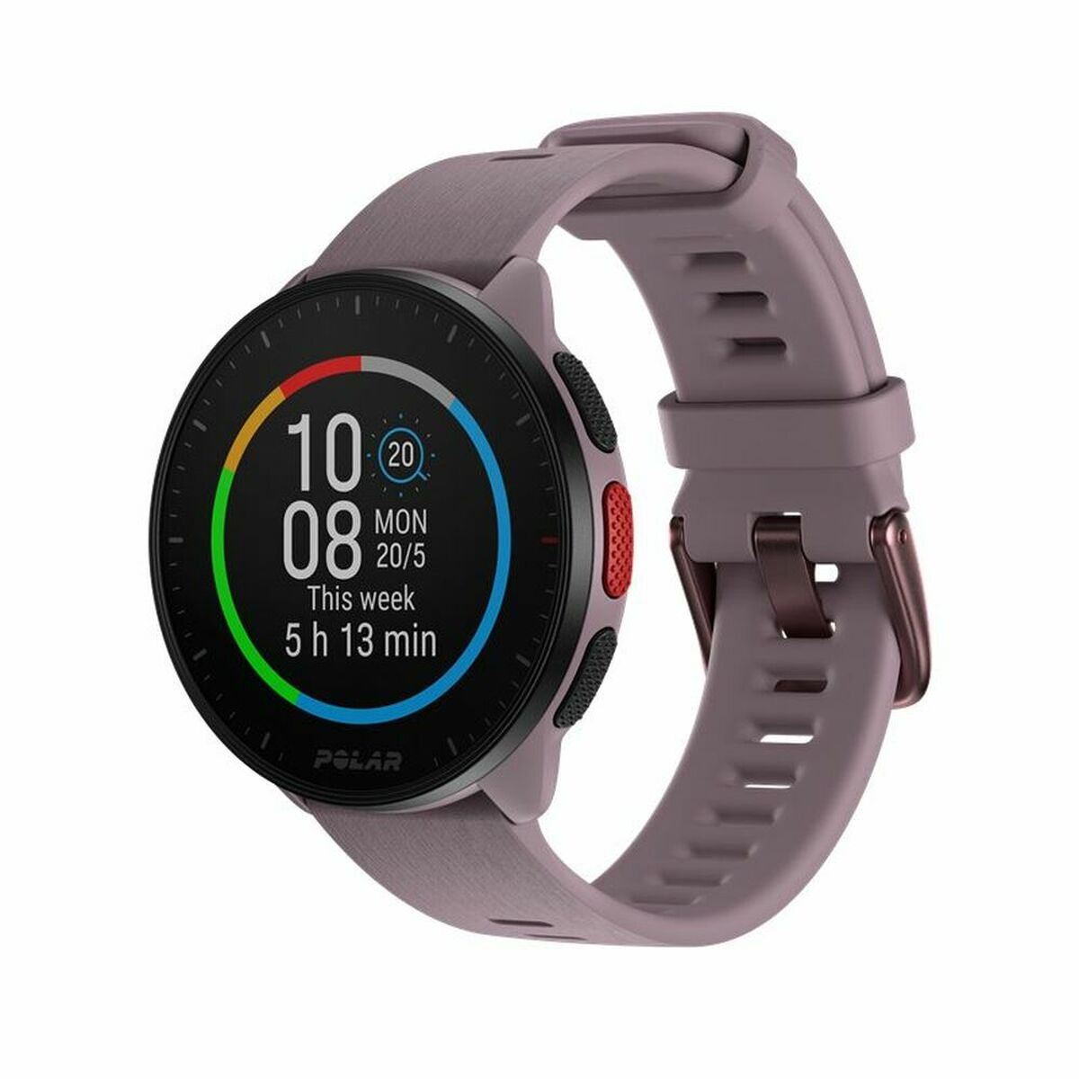 Smartwatch med stegräknare Running Polar Purpur 1,2"