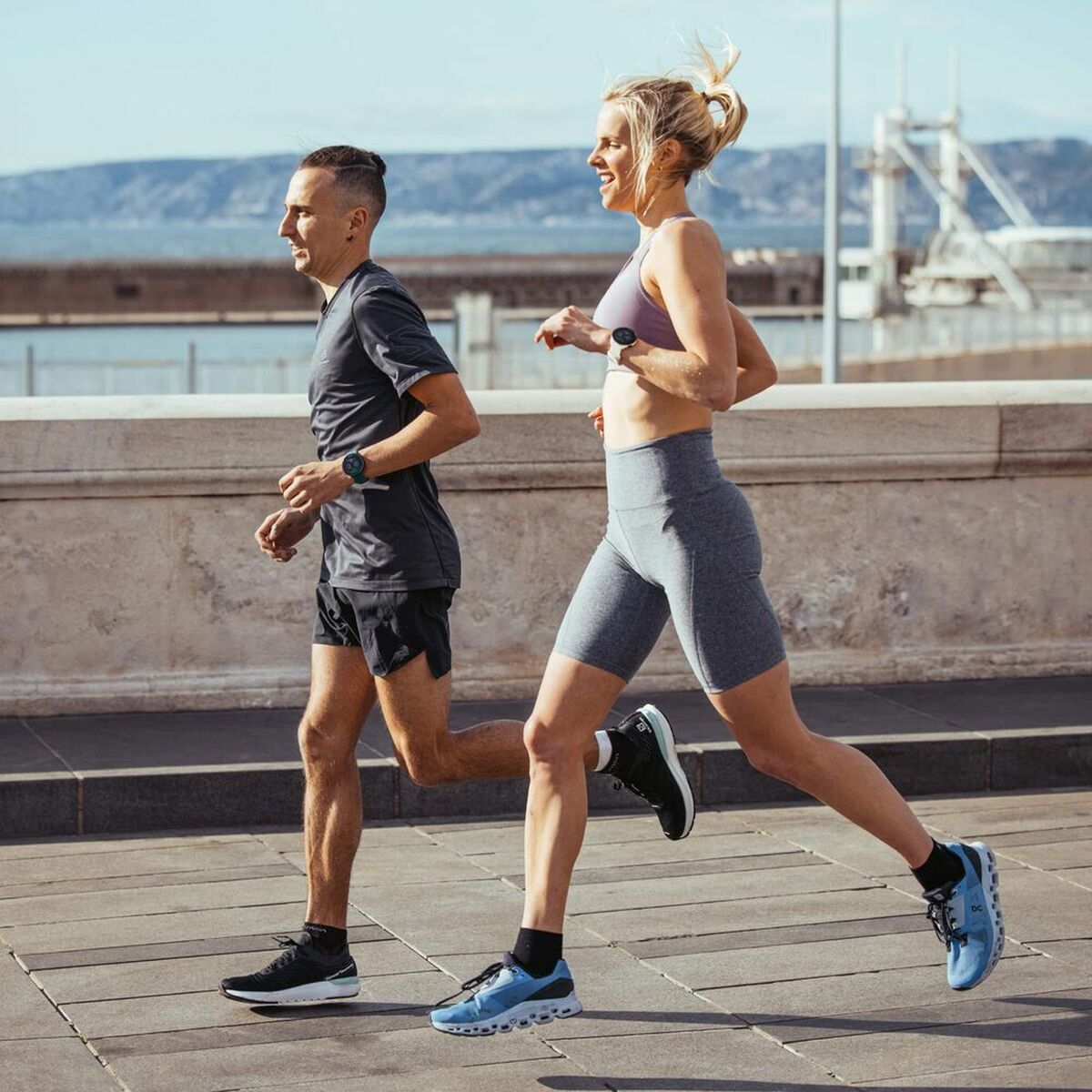 Smartwatch med stegräknare Running Polar Purpur 1,2" - 4