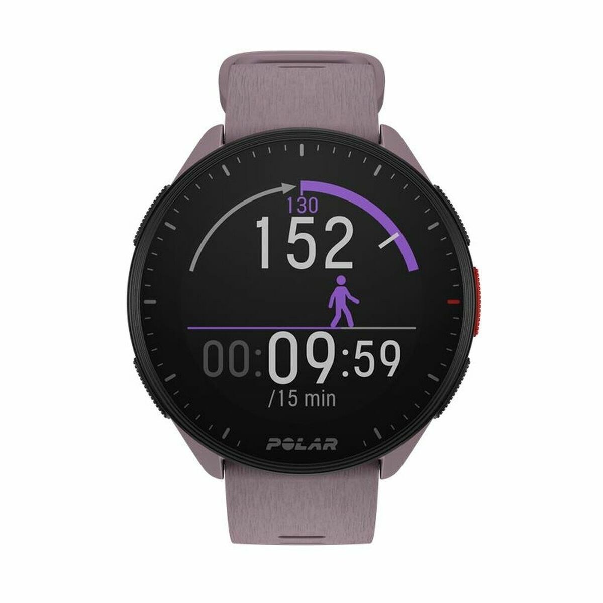 Smartwatch med stegräknare Running Polar Purpur 1,2" - 9