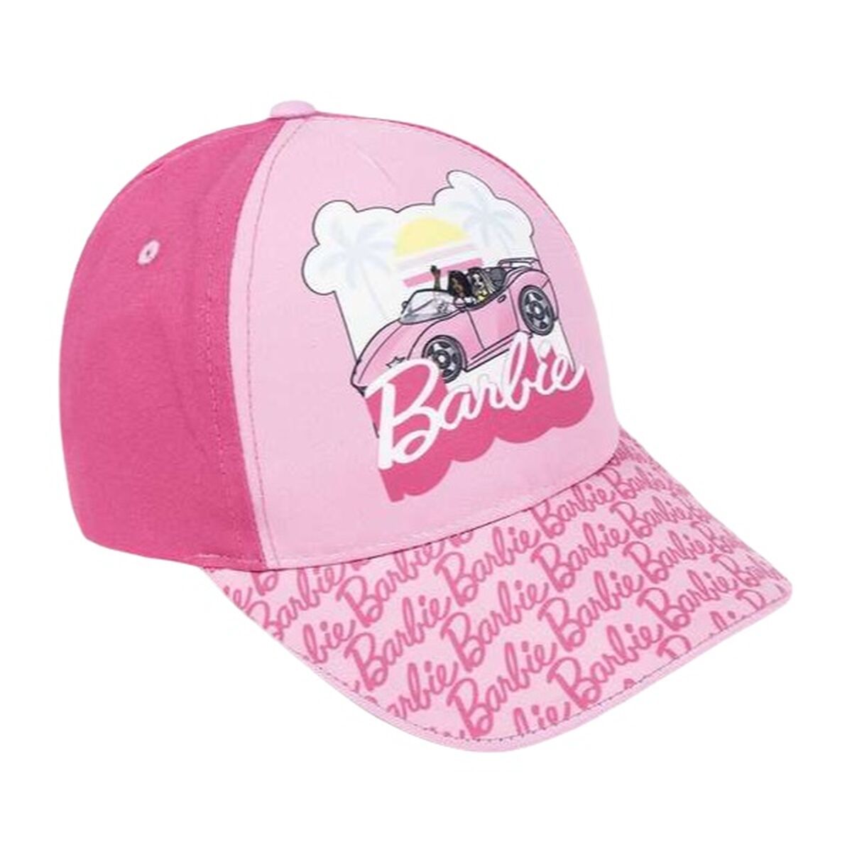 Barnkeps Barbie Rosa