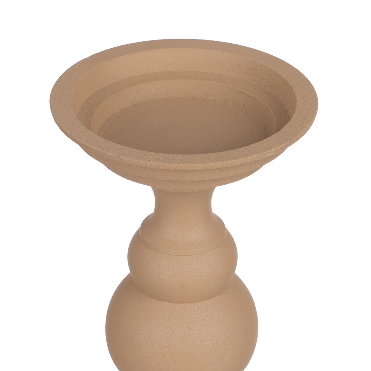 Ljusstakar 15 x 15 x 28 cm Beige Aluminium - 2