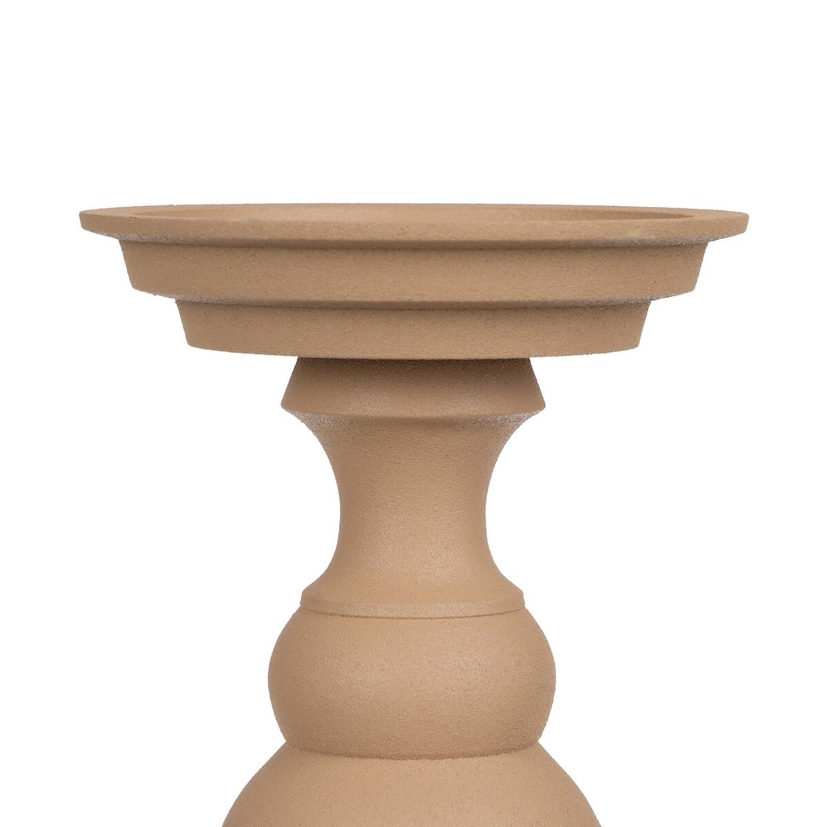 Ljusstakar 15 x 15 x 28 cm Beige Aluminium - 3