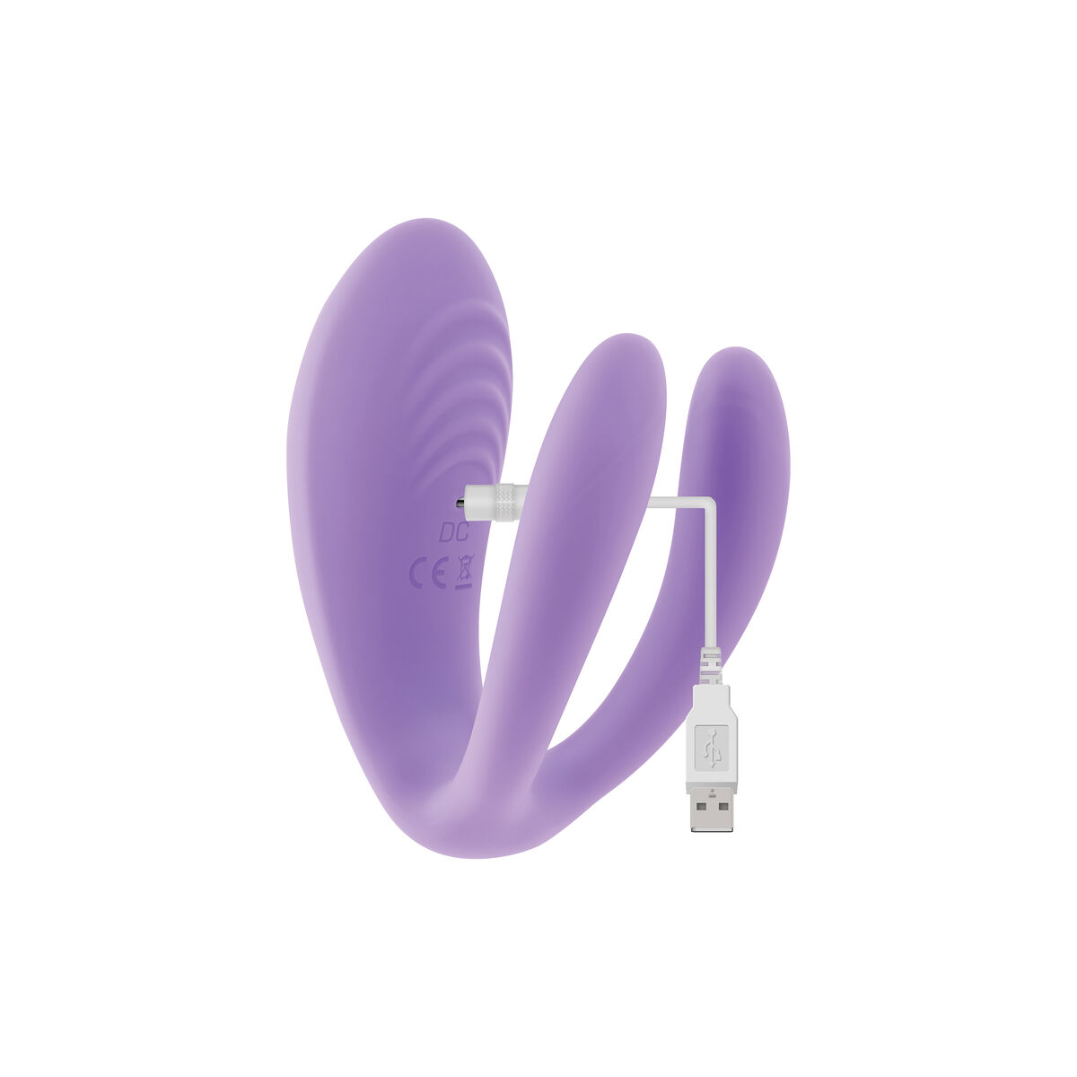 Dubbelvibrator Dual Stimulation Vibe Evolved Purpur - 3