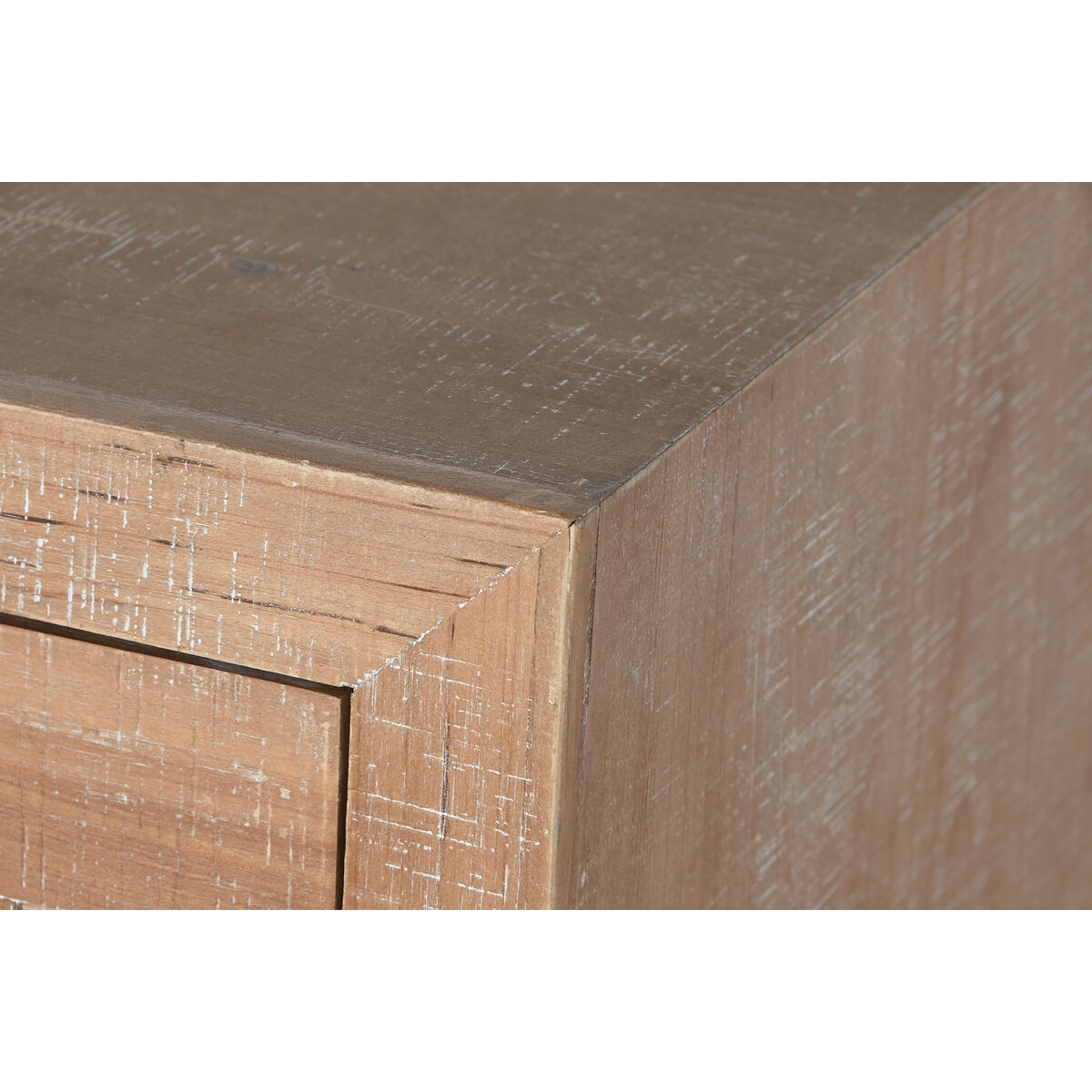 Byrå Home ESPRIT Svart Naturell Metall Gran Cottage 110 x 40 x 92,5 cm - 9