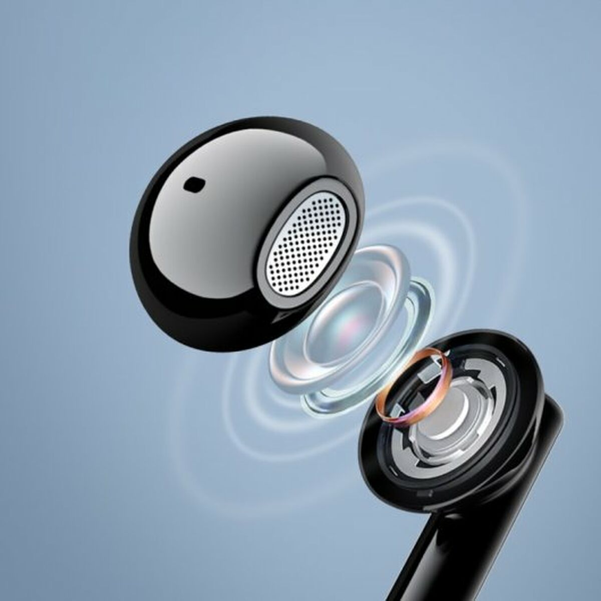 Hörlurar med Mikrofon Mibro Earbuds 2 Svart - 2