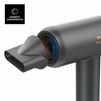 Hårtork Taurus FORCE 2000 IONI Svart 1800 W