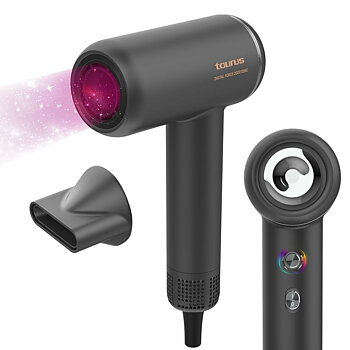 Hårtork Taurus FORCE 2000 IONI Svart 1800 W