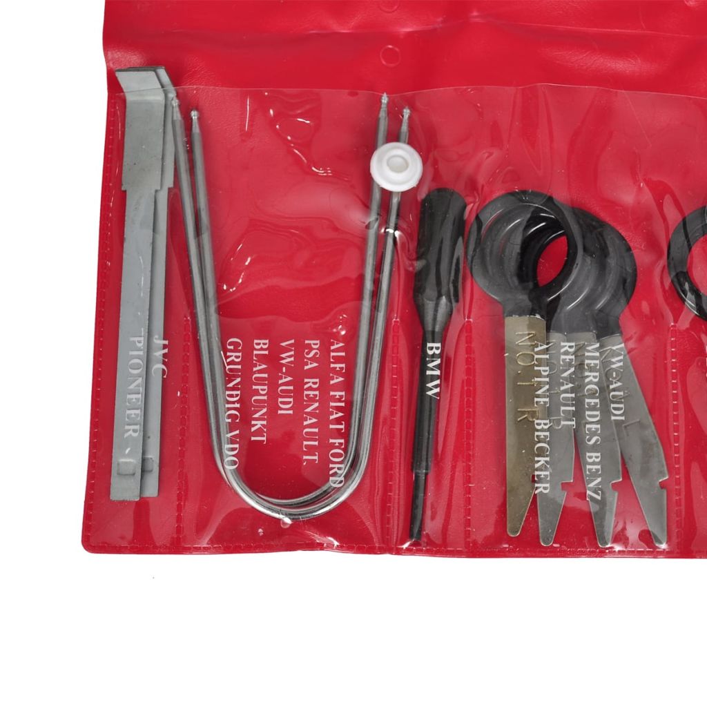 vidaXL Bilradio borttagningsnycklar 20-pack - 4