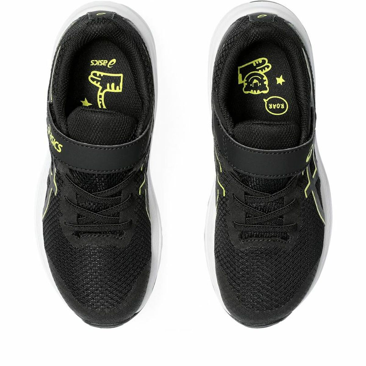 Löparskor, Barn Asics GT-1000 Svart - 4