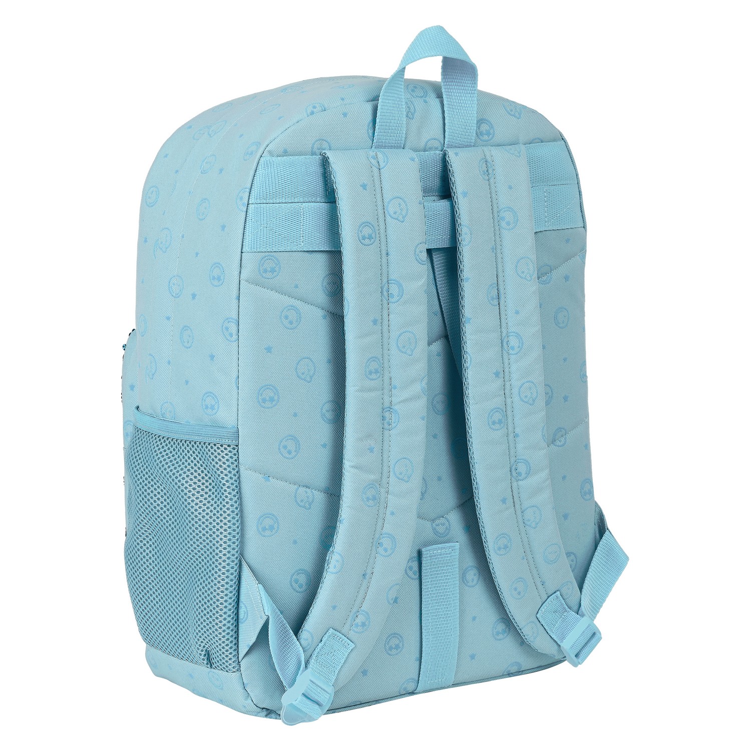 Skolryggsäck Smiley M754 Blå 32 x 43 x 14 cm - 3