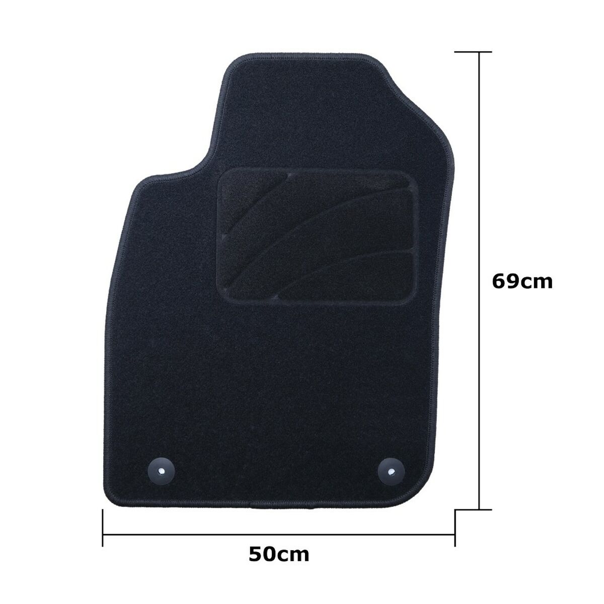 Set med bilgolvmattor OCC Motorsport OCCD0023 Audi A6 C5 5 Delar - 7