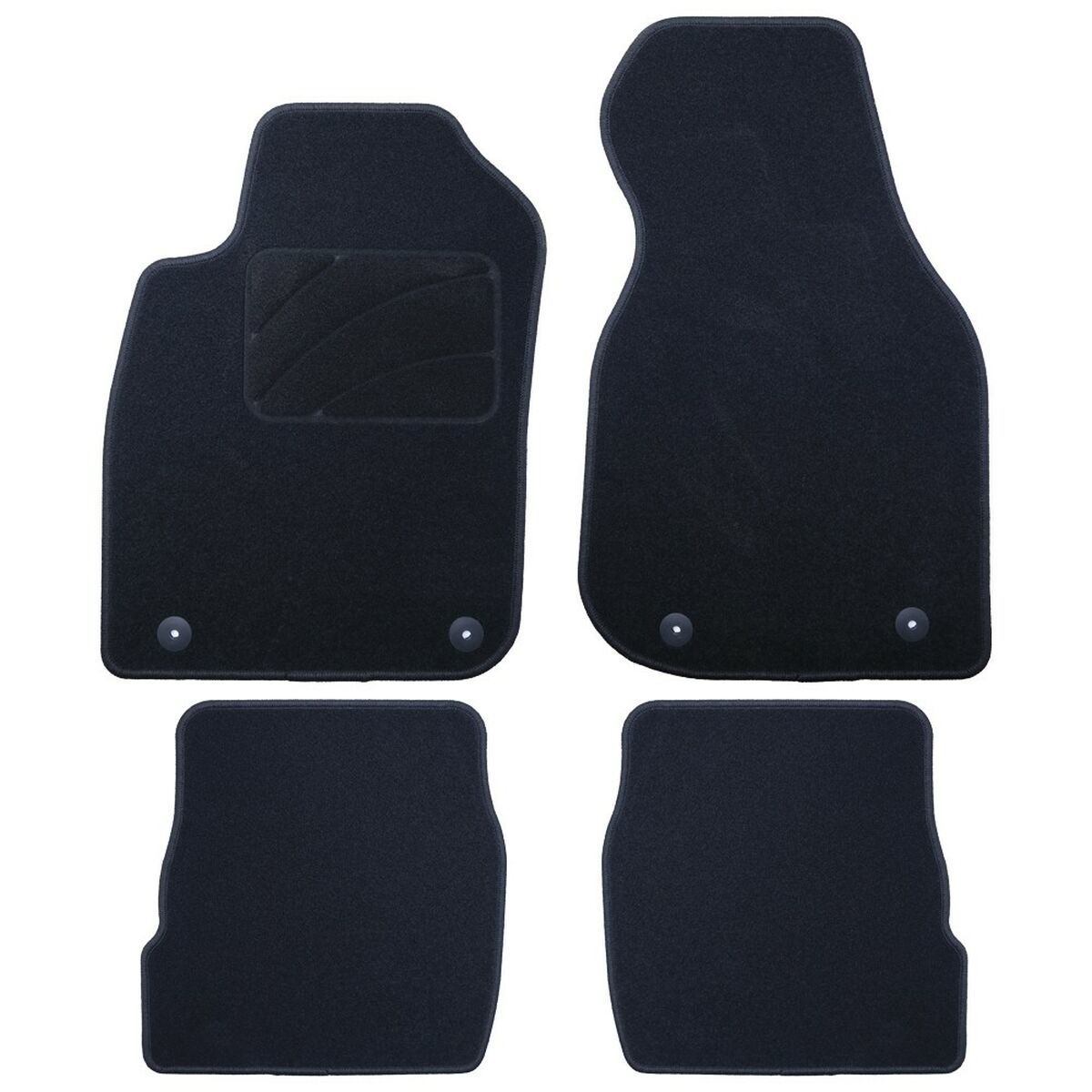 Set med bilgolvmattor OCC Motorsport OCCD0023 Audi A6 C5 5 Delar