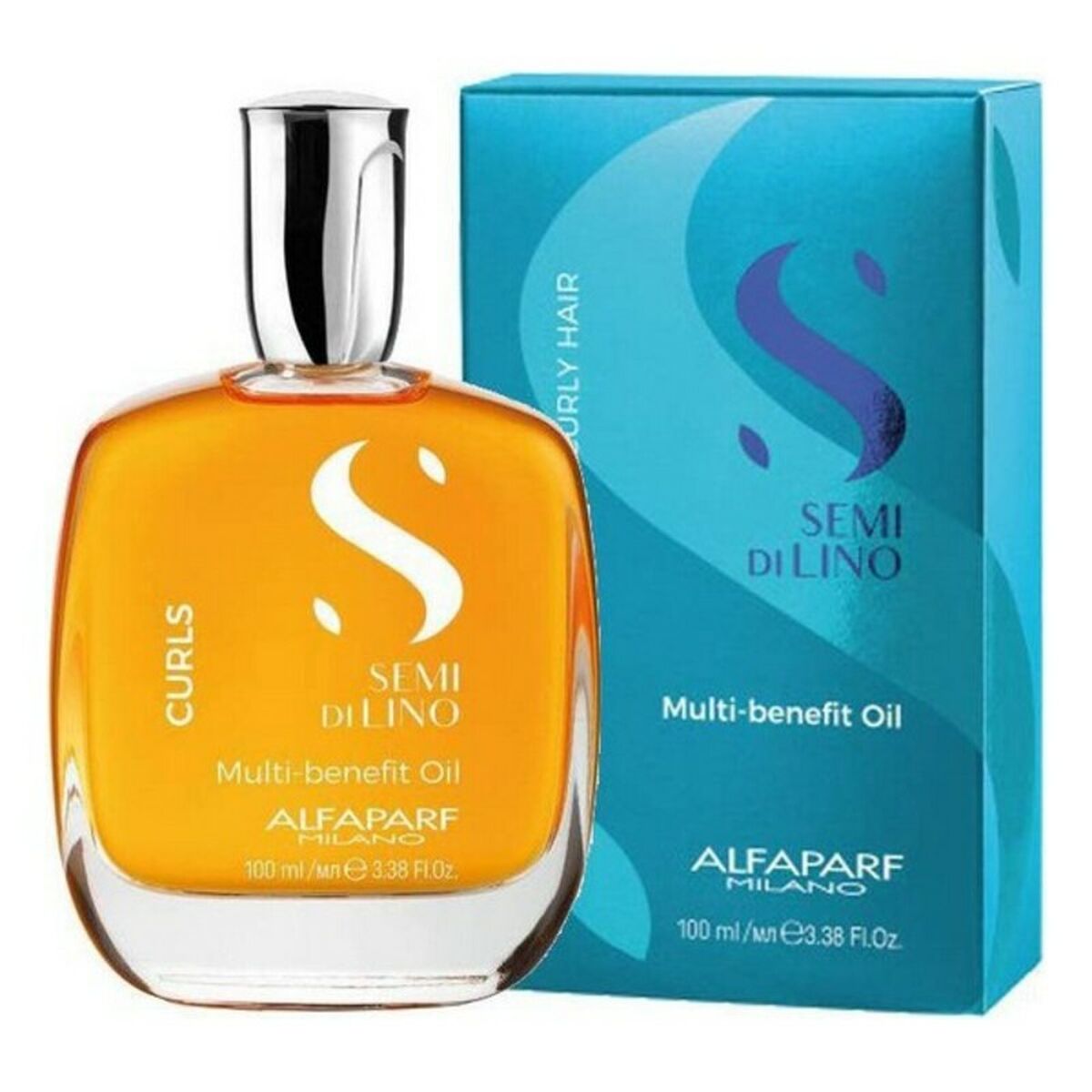 Hårolja Alfaparf Milano Semi Di Lino Curls 100 ml Multifunktion - 3