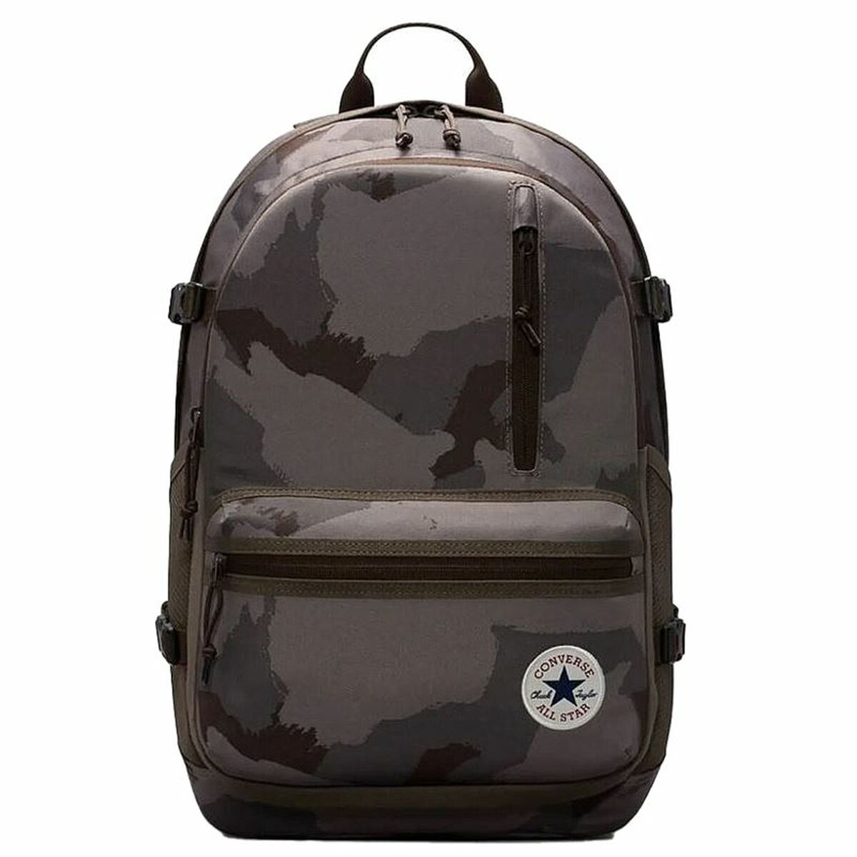 Ryggsäck Casual Converse Straight Edge Armégrön Kamouflage