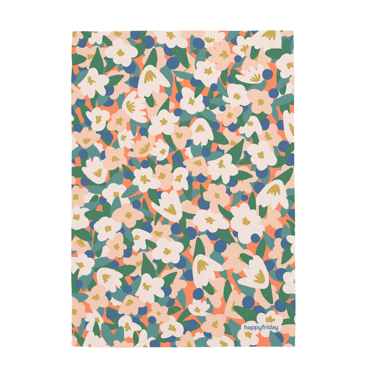Kökstextil HappyFriday Aware Flower Power Multicolour 70 x 50 cm (2 antal) - 3