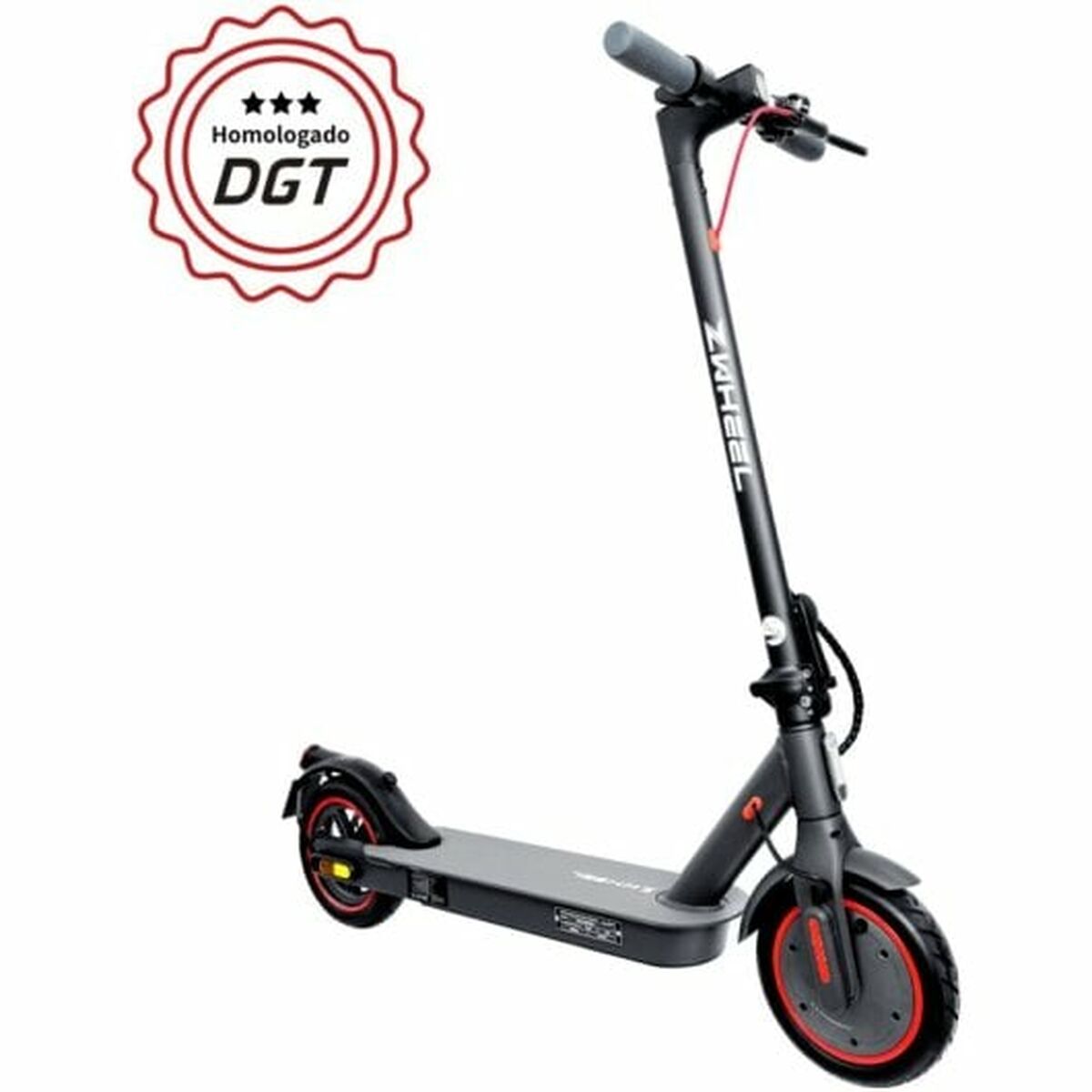 Elscooter Zwheel ZFox Svart 300 W