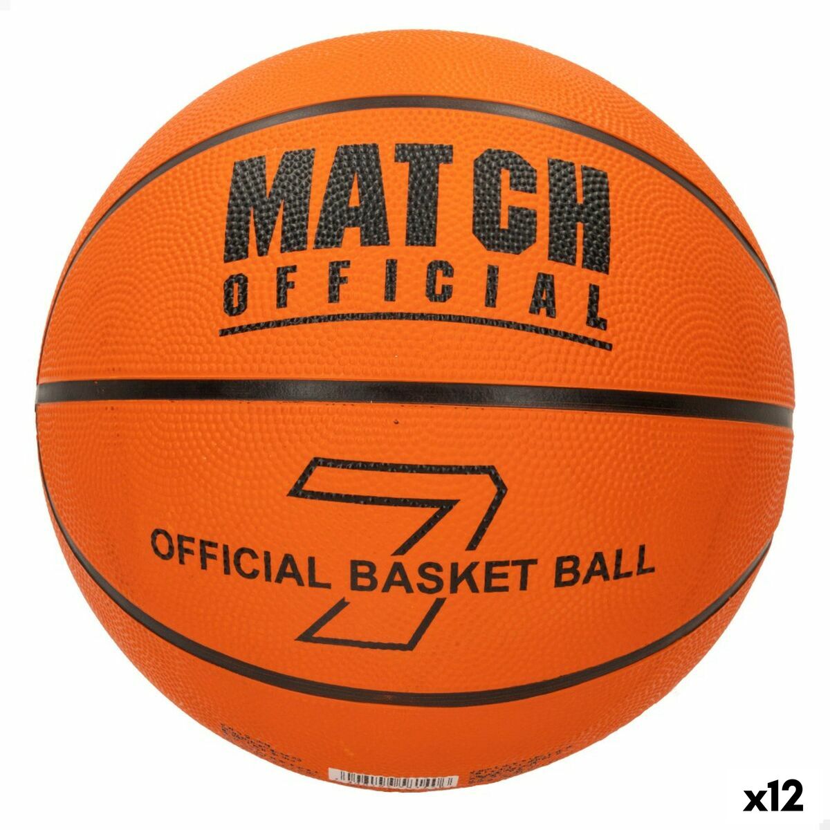 Basketboll John Toys Match 7 Ø 24 cm (12 antal) - 5
