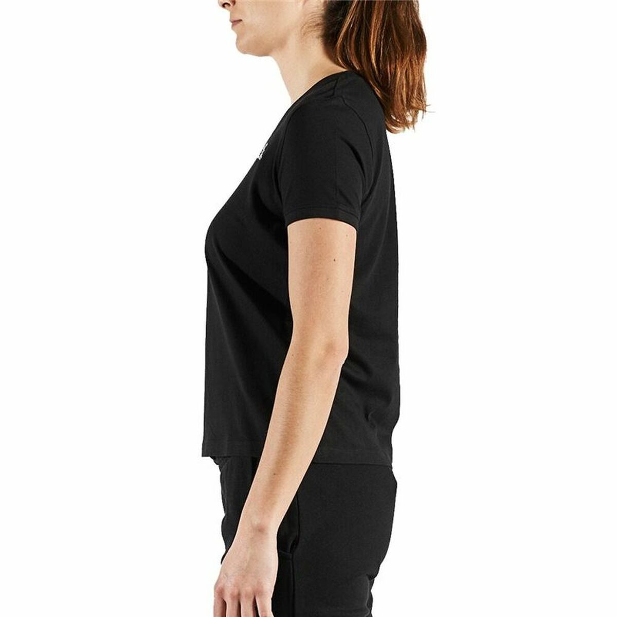 T-shirt med kortärm Dam Kappa Cabou Svart - 5
