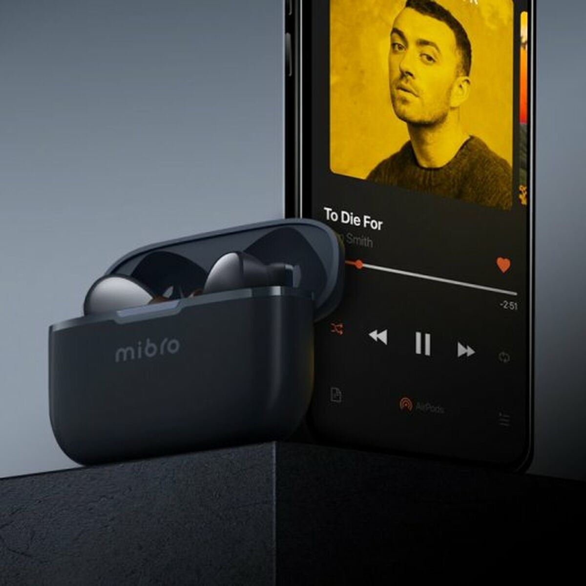 Hörlurar med Mikrofon Mibro Earbuds AC1  Blå - 5