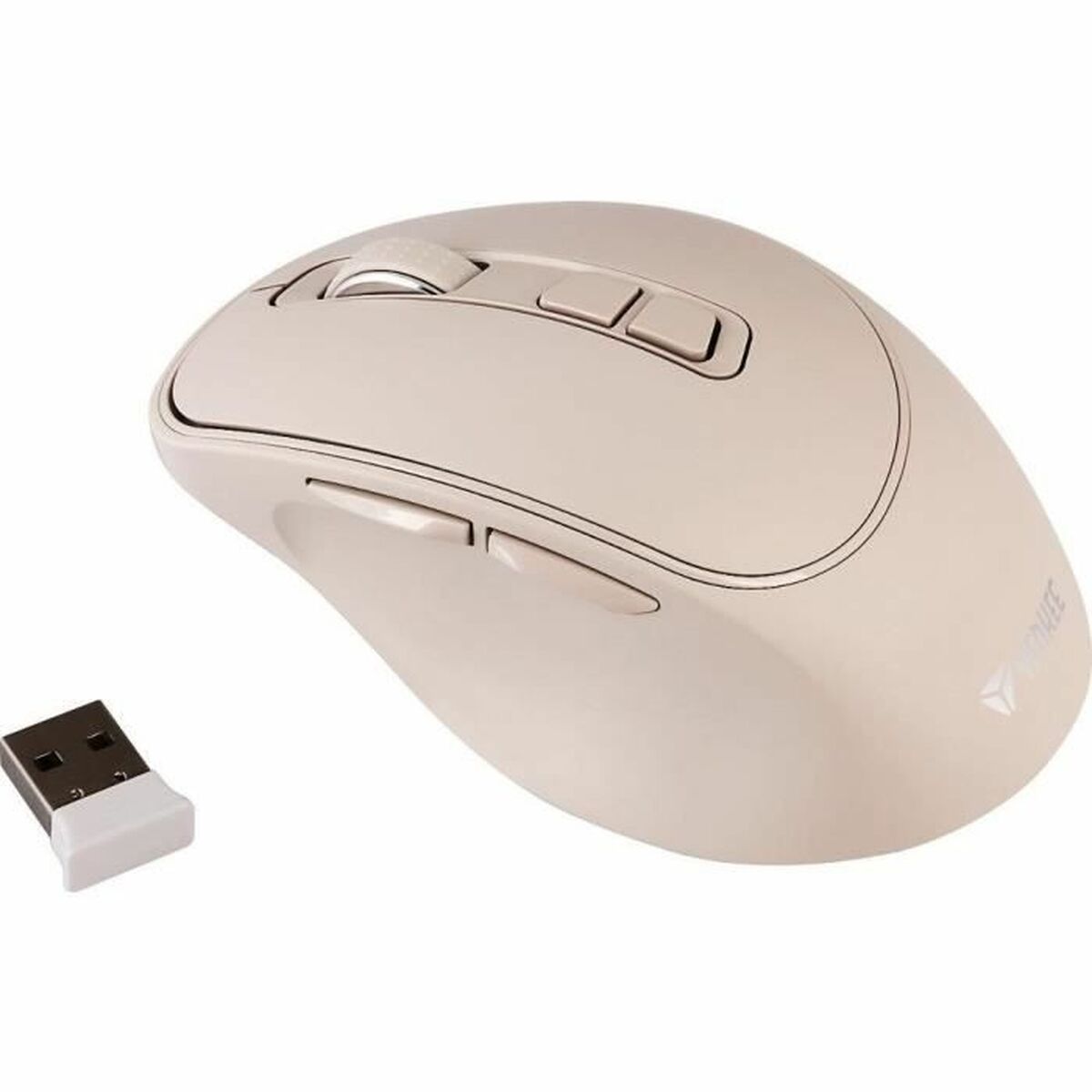 Mus Yenkee SLIDER - YMS 2080BG Brun Beige 800-1200-1600-2400 DPI - 2