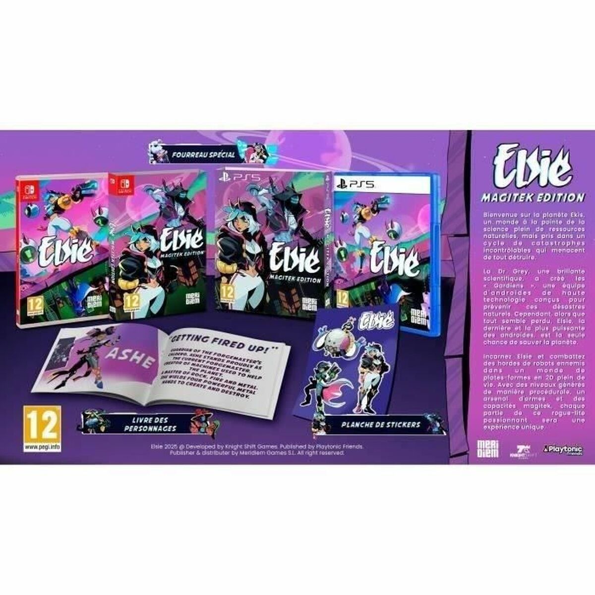 PlayStation 5 Videospel Microids Elsie - Edición Magitek - 2