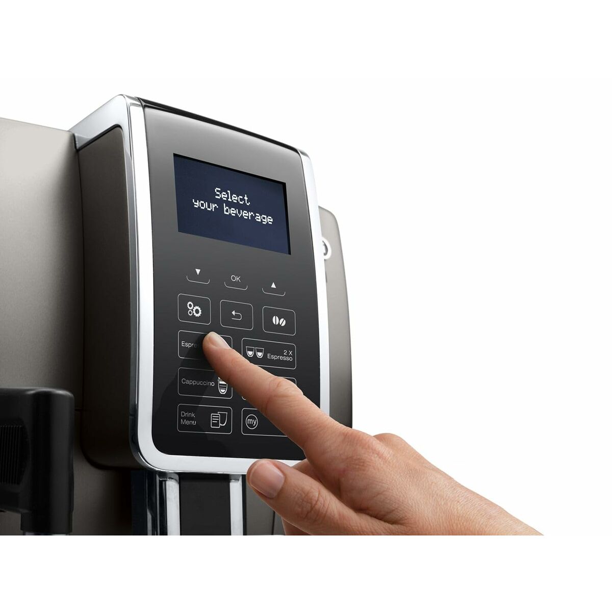 Superautomatisk kaffebryggare DeLonghi ECAM 359.57.TB Svart Silvrig 1450 W 15 bar - 4