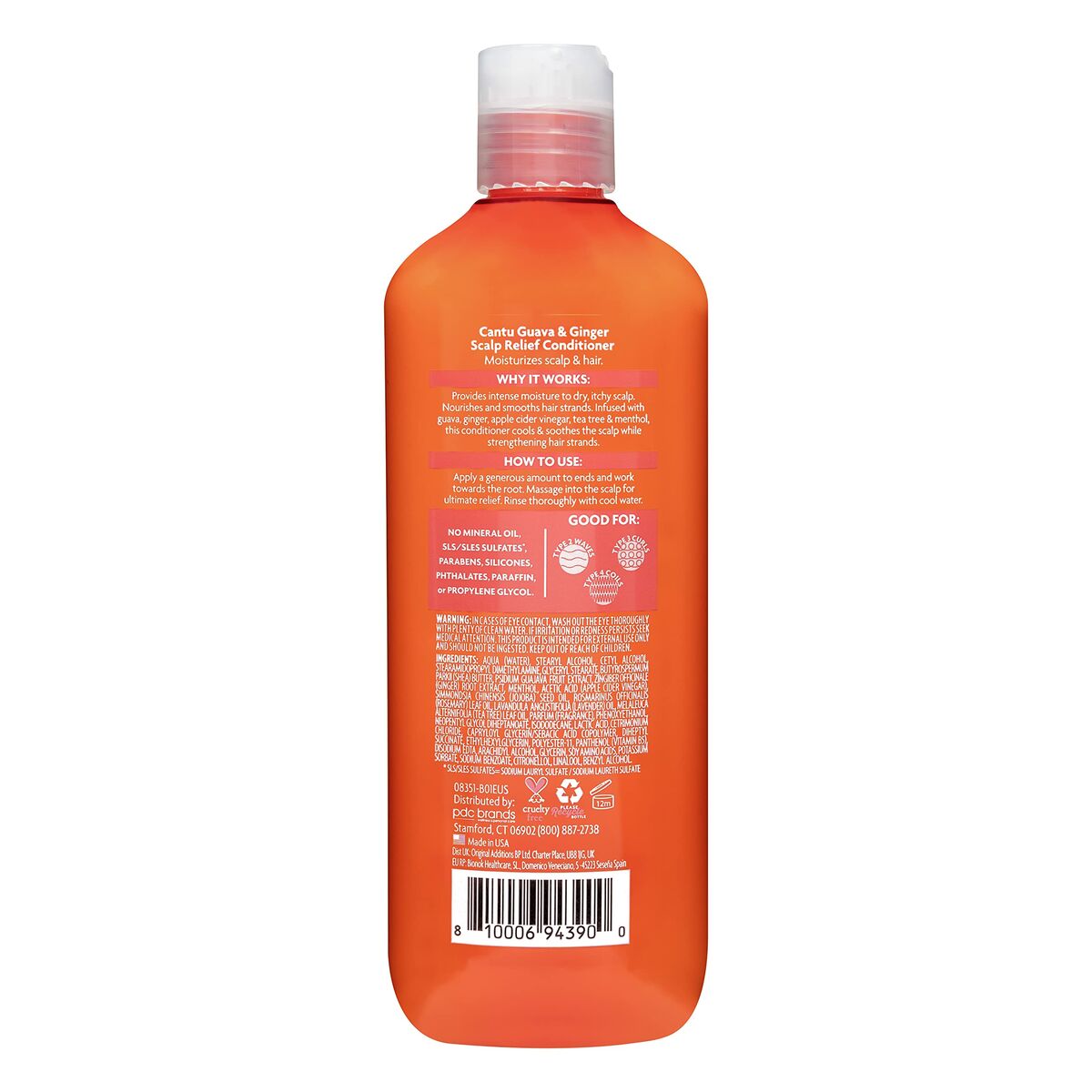 Balsam Cantu Guava and Ginger 400 ml Lugnande - 2