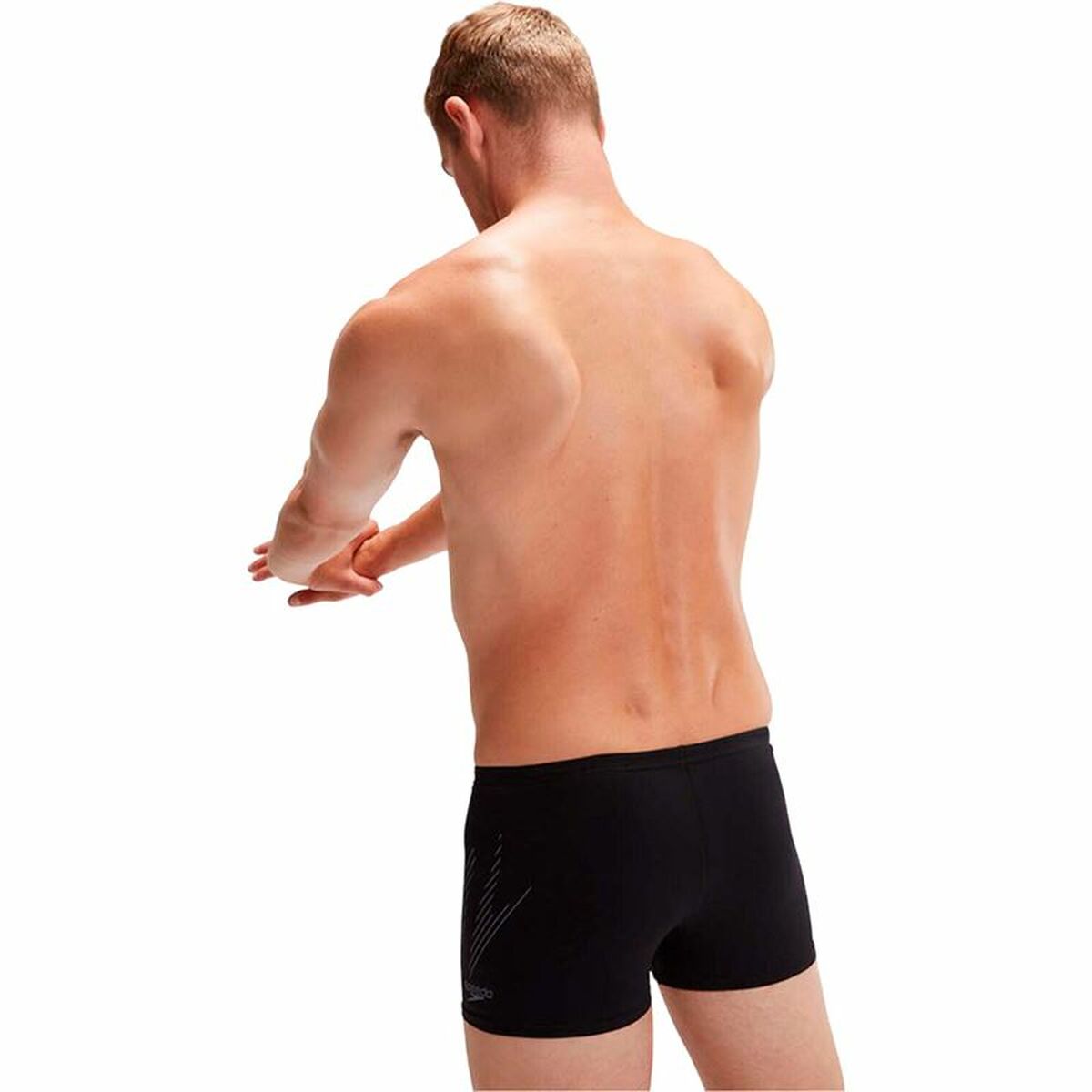Baddräkt Herr Speedo Hyperboom Placement Svart - 3